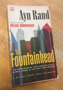 Cover of The Fountainhead by Ayn Rand